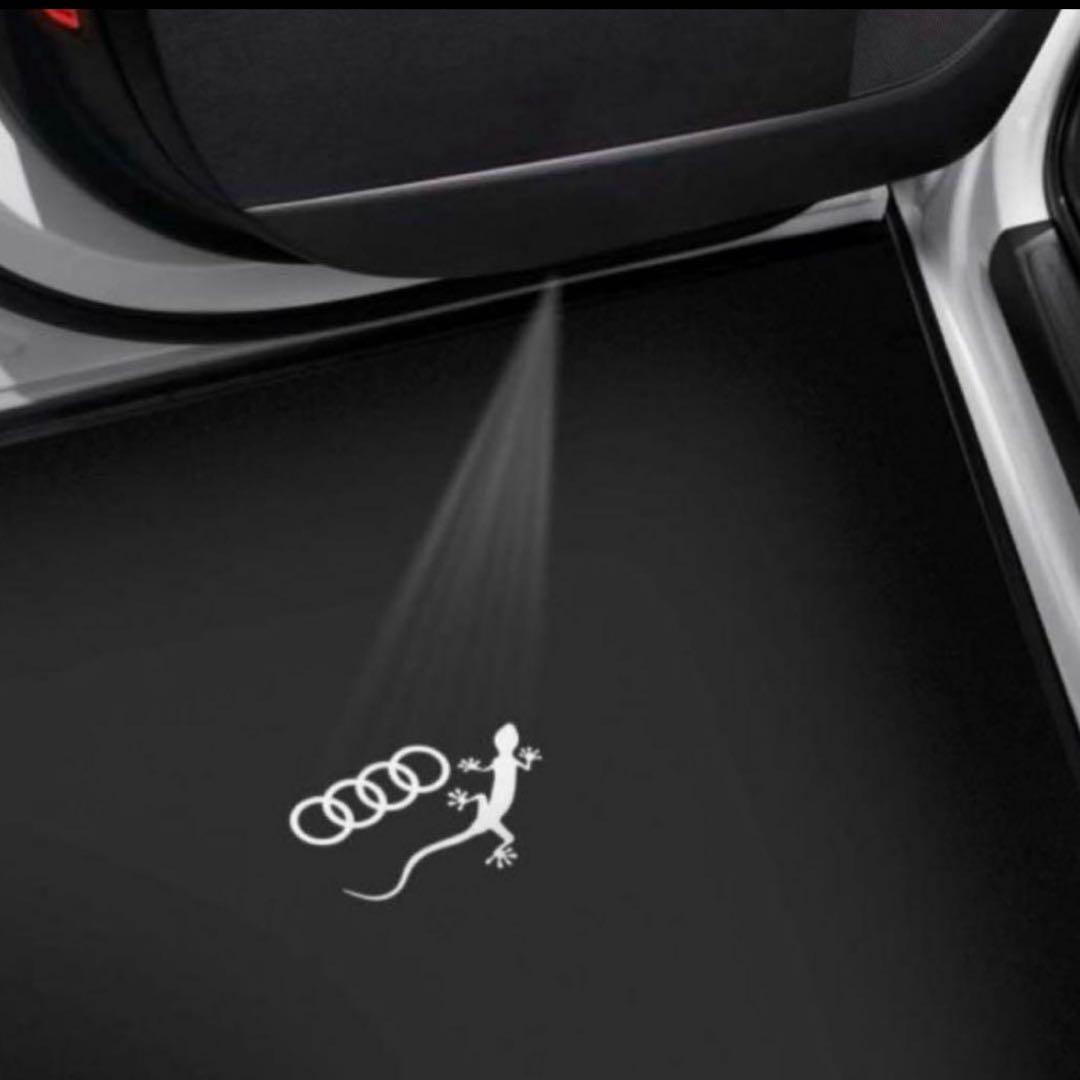 Audi純正 ドアエントリーライト ゲッコー