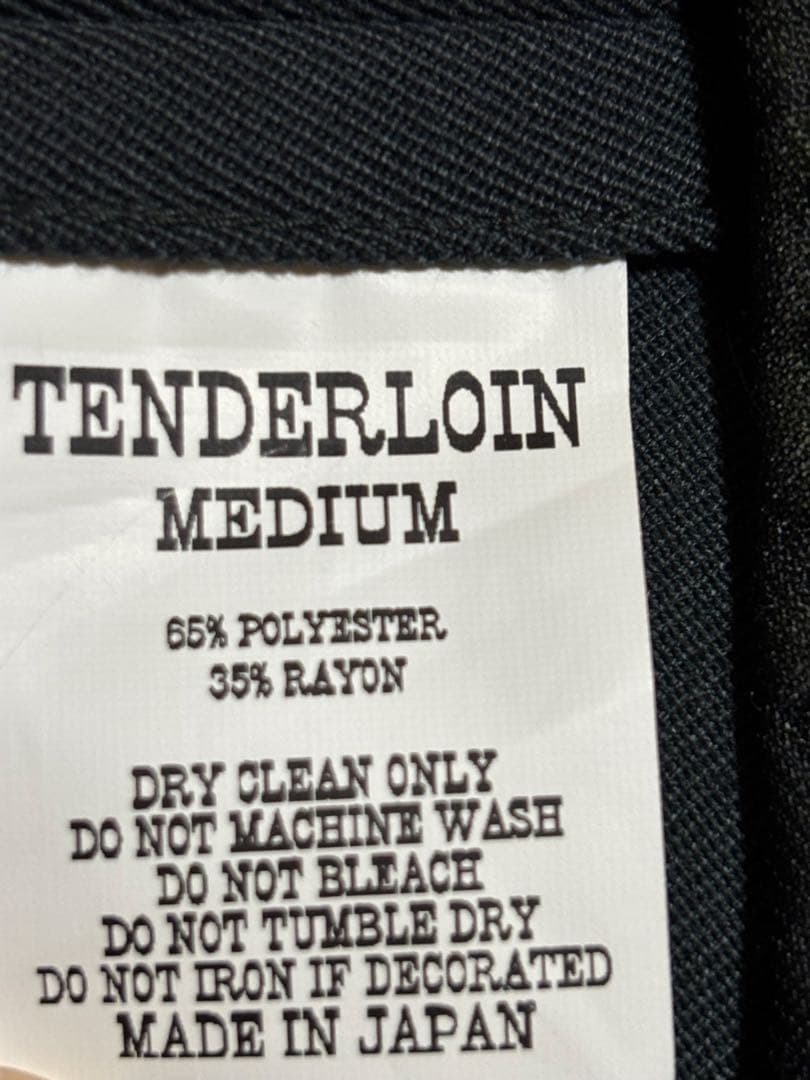 テンダーロイン　ノーカラージャケット