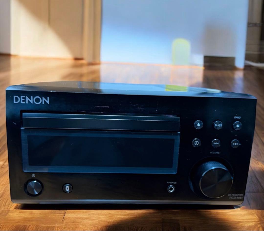 DENON デノン RCD-M41 CDレシーバー 2021年製 ブラック