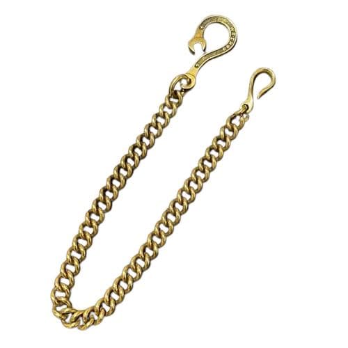 希少 WEIRDO スパナウォレットチェーン ブラス製ゴールド GLADHAND