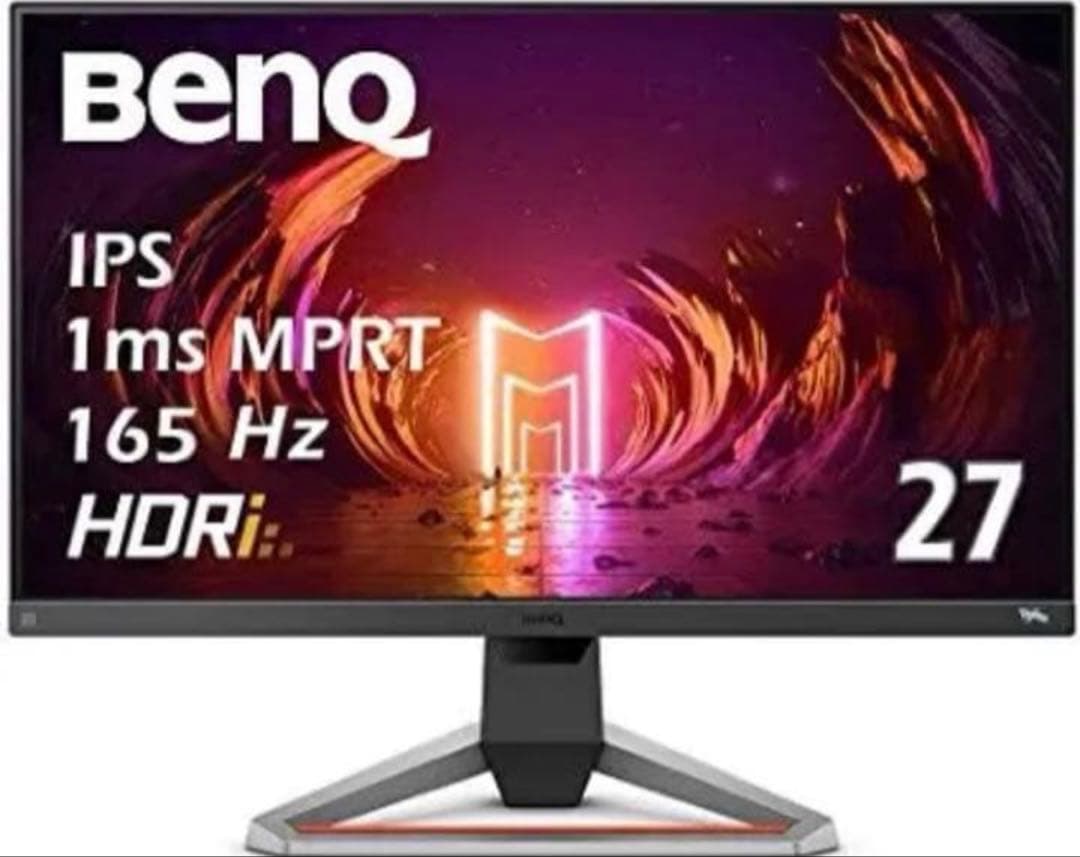 【美品】BenQモニターMOBIUZ EX2710S 未使用に近い