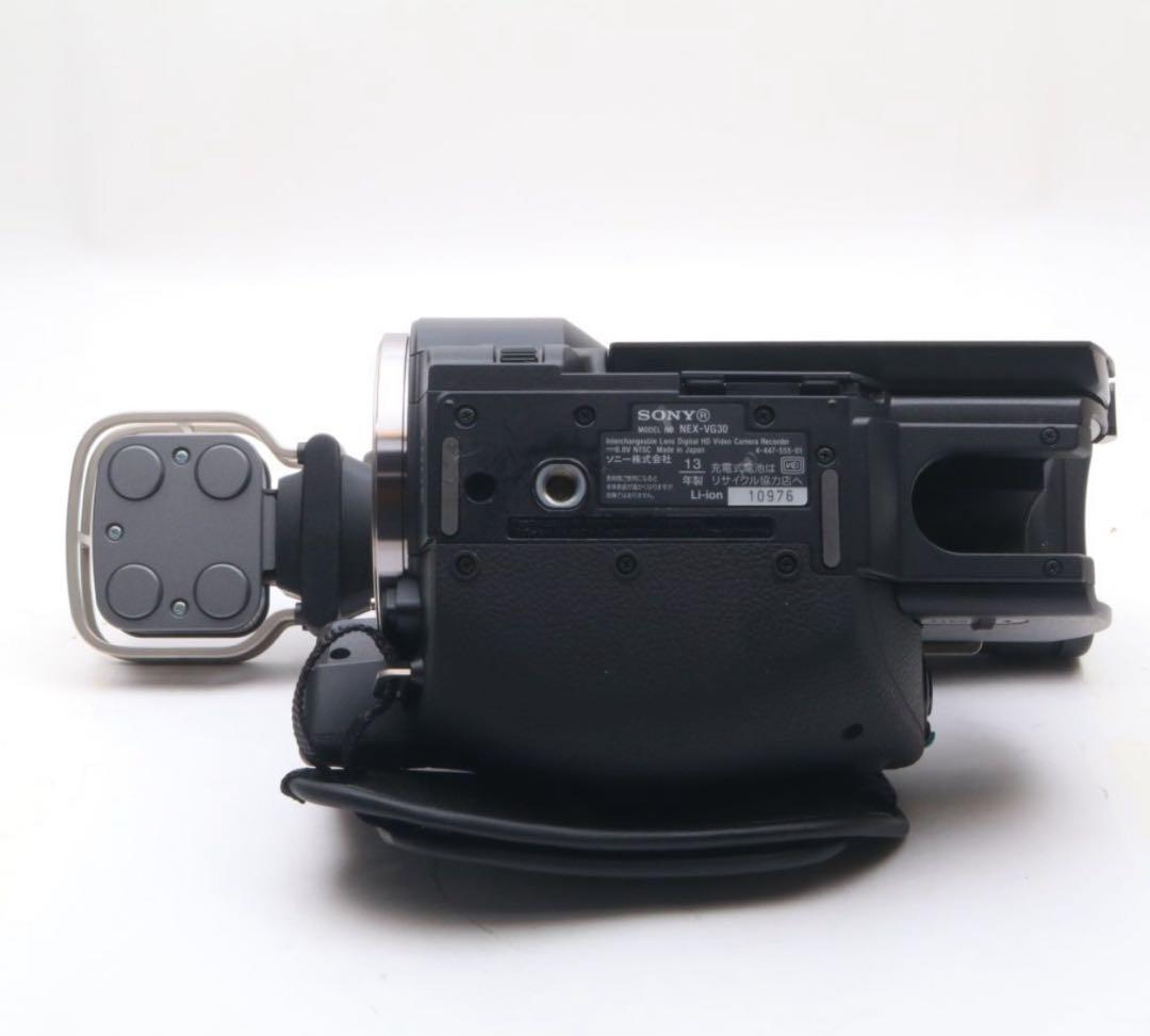 SONY レンズ交換式HD ハンディカムVG30ブラック NEX-VG30