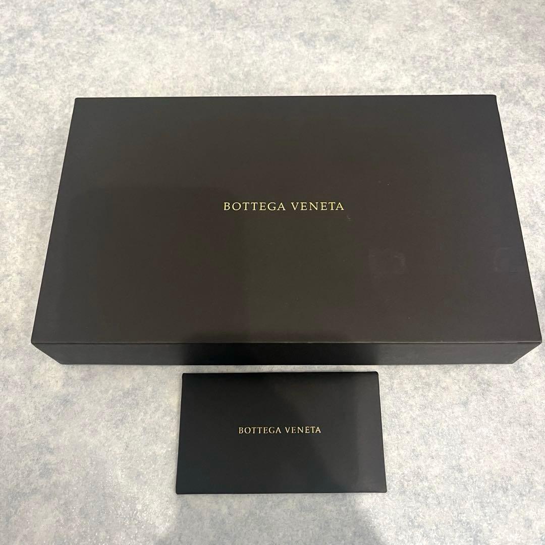 BottegaVeneta ボッテガヴェネタ　長財布　ブラック　イントレチャート
