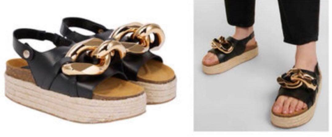 【週末限定お値下げ】JW ANDERSON チェーン エスパドリーユ サイズ36