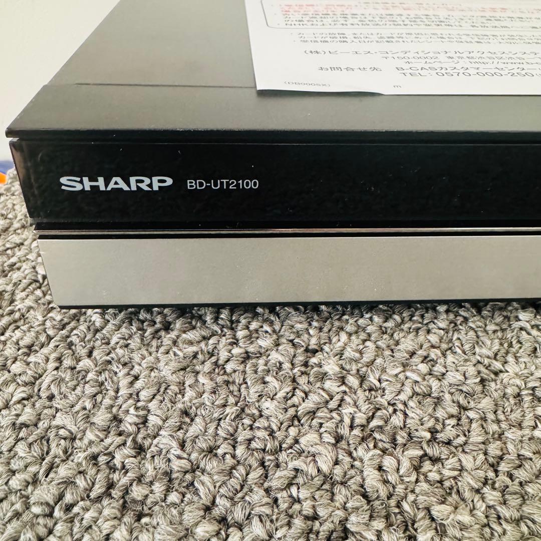 【動作確認済】SHARP AQUOS BD-UT2100 2TB
