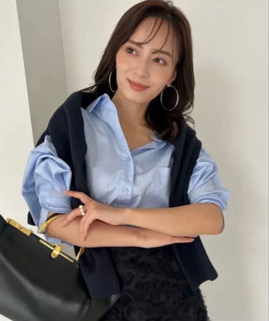 anuansスタンダードシャツ SAX/F