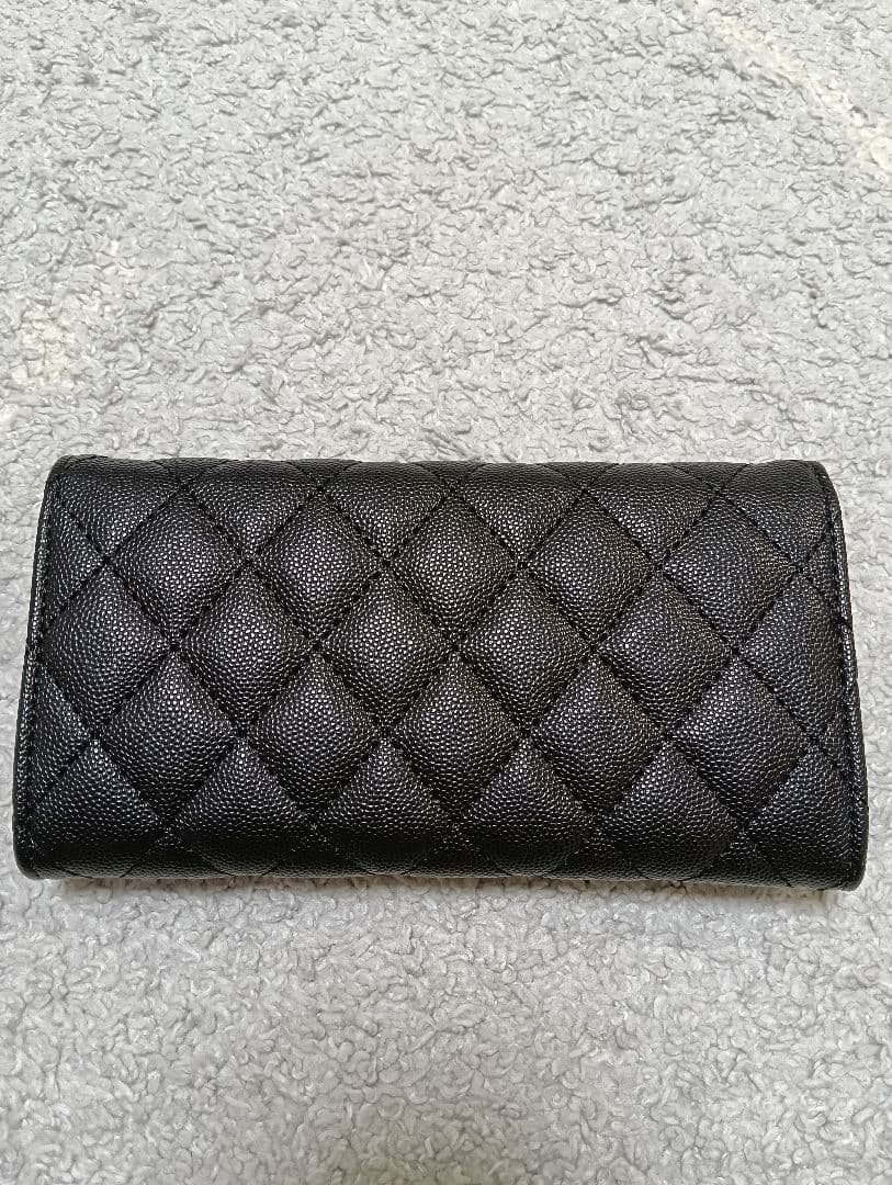 CHANEL 長財布 ブラック ノベルティ