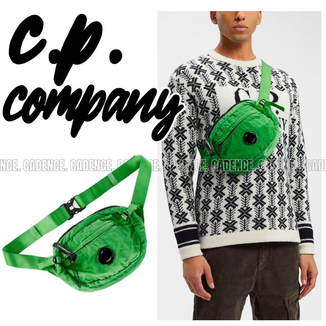 【定価3.9万】C.P.Company ボディバッグ ショルダー グリーン