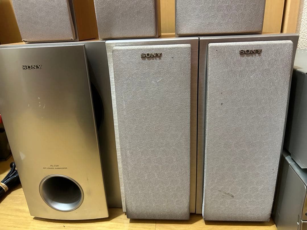 ソニーコンポ CMT-SE9(MDS-SE9+HCD-SE9) スピーカー 6個