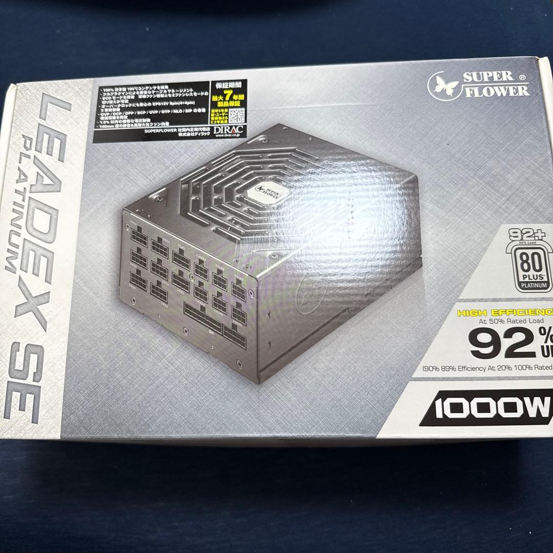 SUPER FLOWER LEADEX SE PLATINUM 1000W 電源