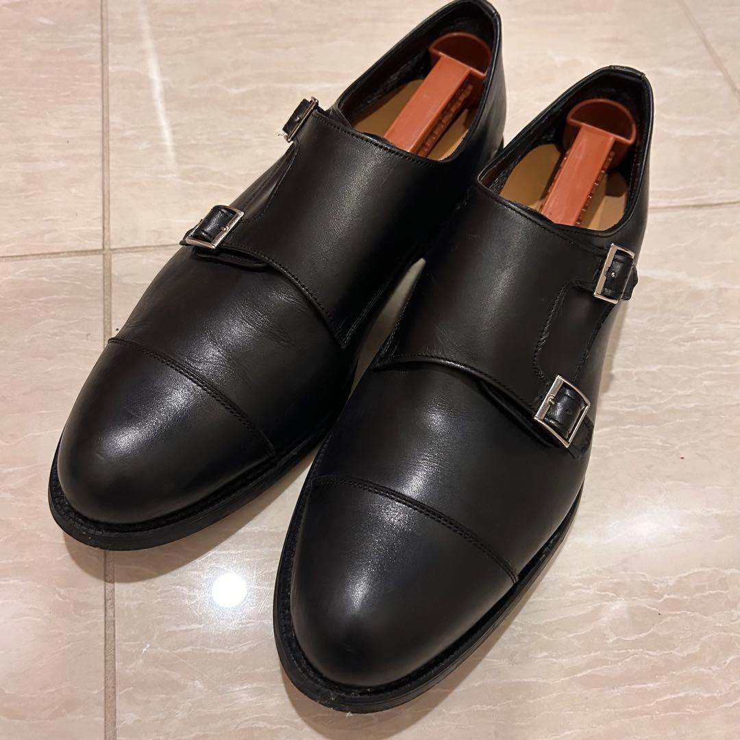 リーガル　ゴアテックス　 ダブルモンク　ビジネスシューズ　25.5