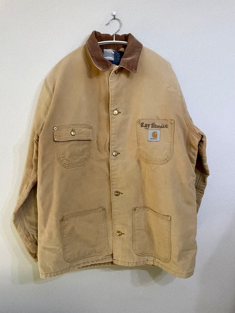 Carhartt カーハート 90s USAチョアコート ベージュ カバーオール