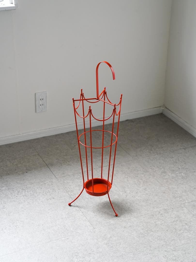 ポストモダン アイアン 傘立て/収納スタンド ヴィンテージ レトロポップ