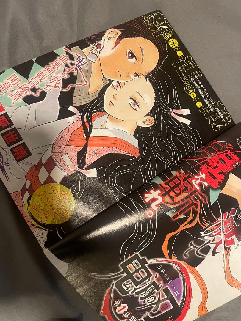 x*0様 鬼滅の刃 週刊少年ジャンプ 連載開始号 新連載 2016年11号