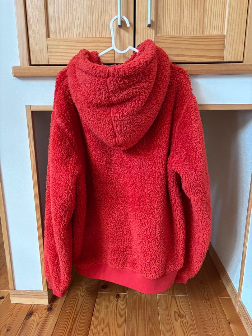 CHUMS フリースパーカー XL レッド