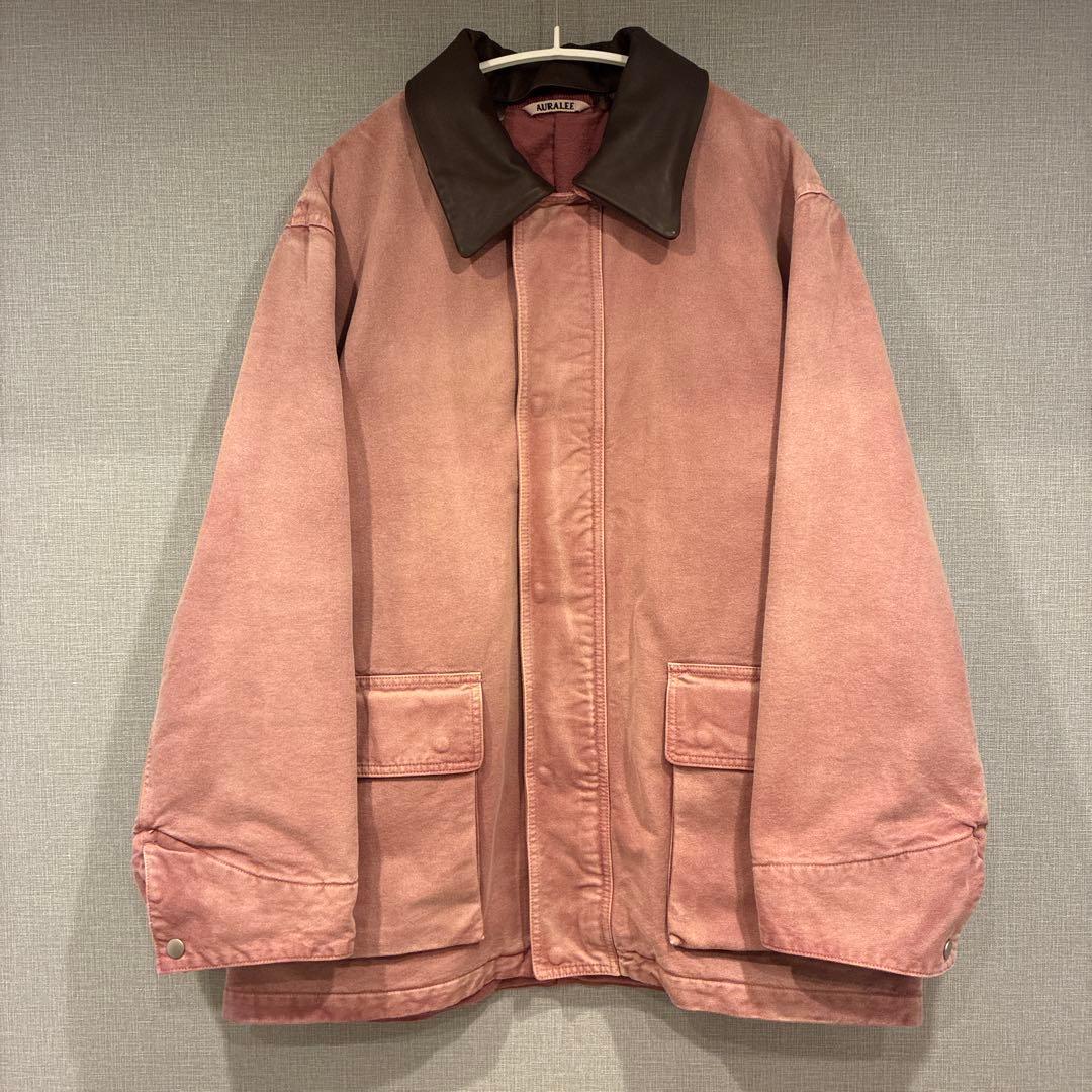 ジャケット・アウター AURALEE 25AW ORGANIC COTTON DUCK BLOUSON