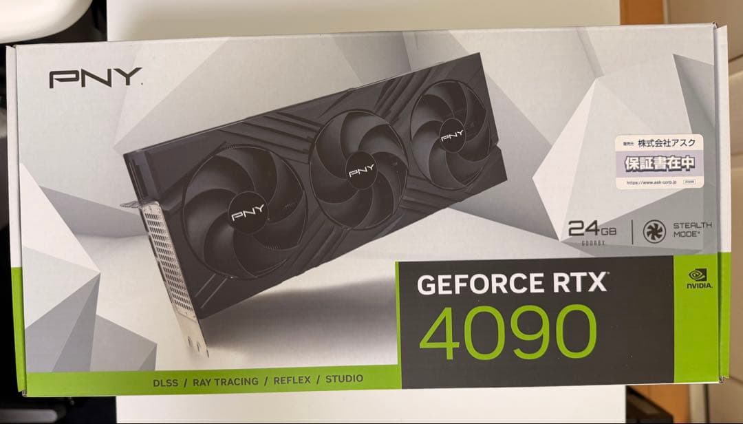 [保証あり]PNY GeForce RTX 4090
