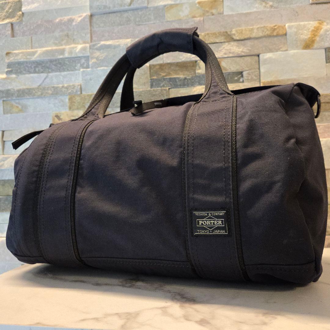 PORTER　ポーター　ボストンバッグ　ショルダー　ハンドバッグ　紺