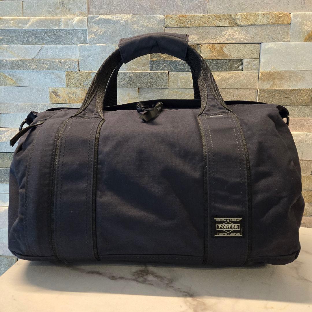 PORTER　ポーター　ボストンバッグ　ショルダー　ハンドバッグ　紺