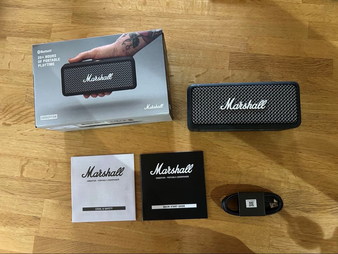 正規品中古美品！ Marshall emberton ポータブルスピーカー