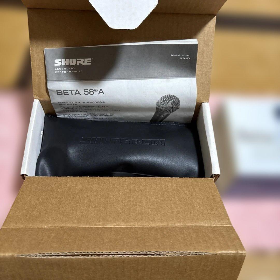 SHURE Beta 58A ダイナミックマイク