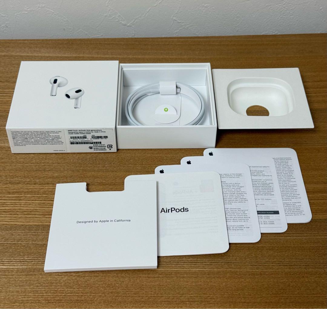 AirPods 第3世代 本体 両耳 MagSafe充電ケース 正規品