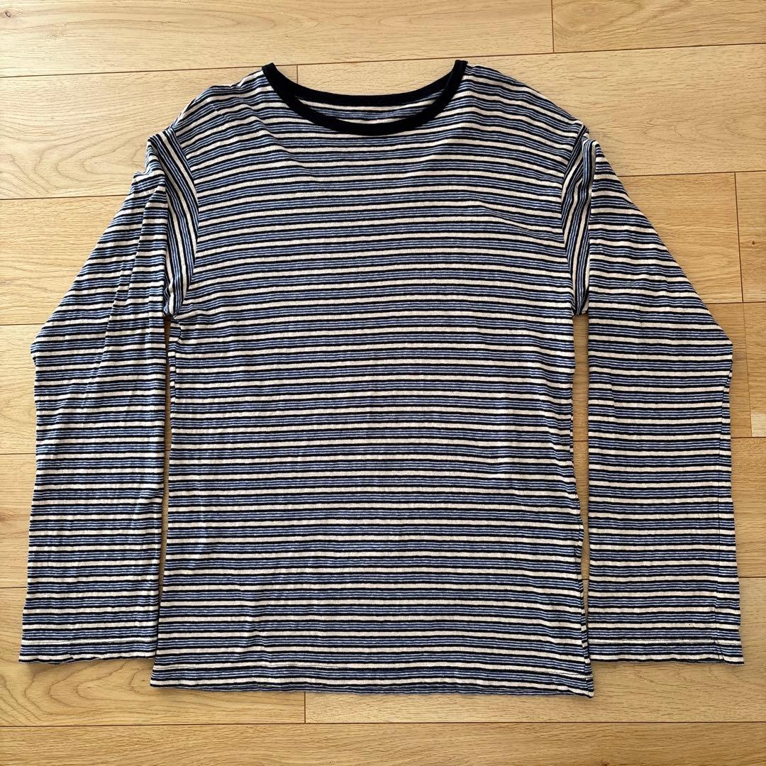 【SHISHIKUI】ボーダー　ロンT