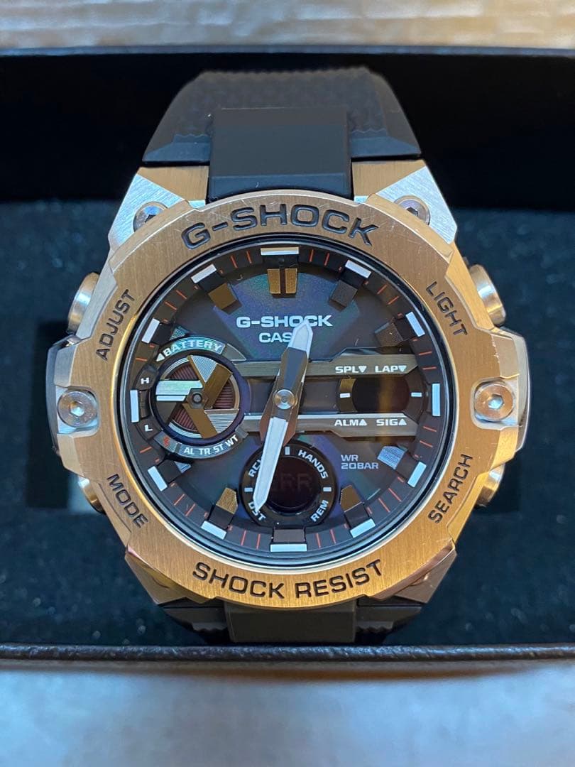 【極美品】G-SHOCK G-STEEL GST-B400 Bluetooth