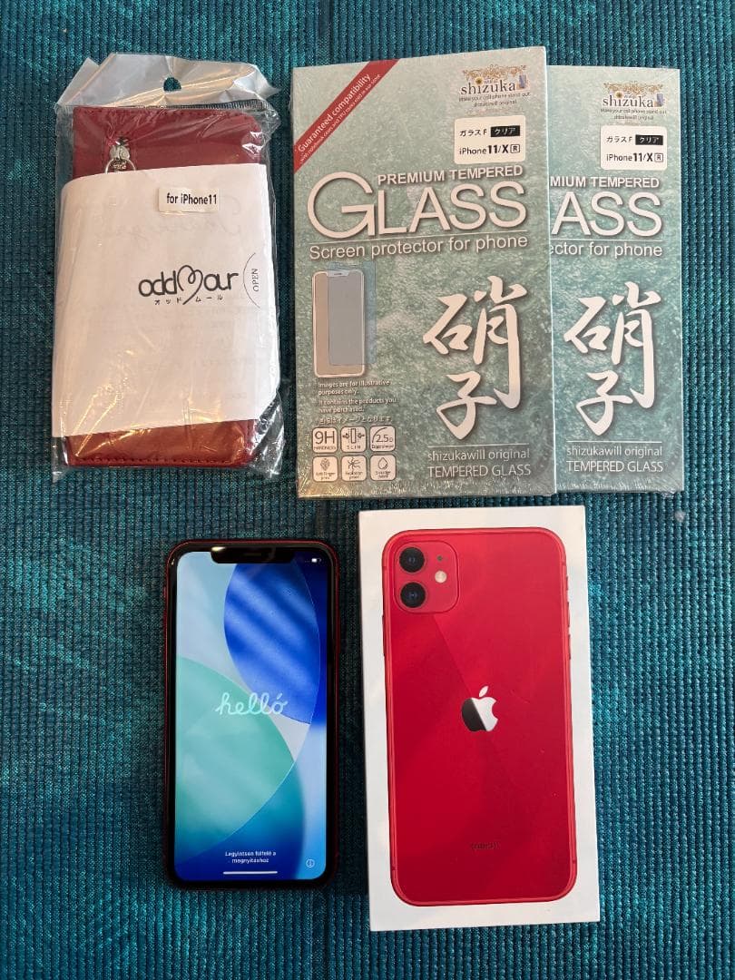 【美品｜海外仕様】iPhone11 128GB プロダクトレッド コンプセット