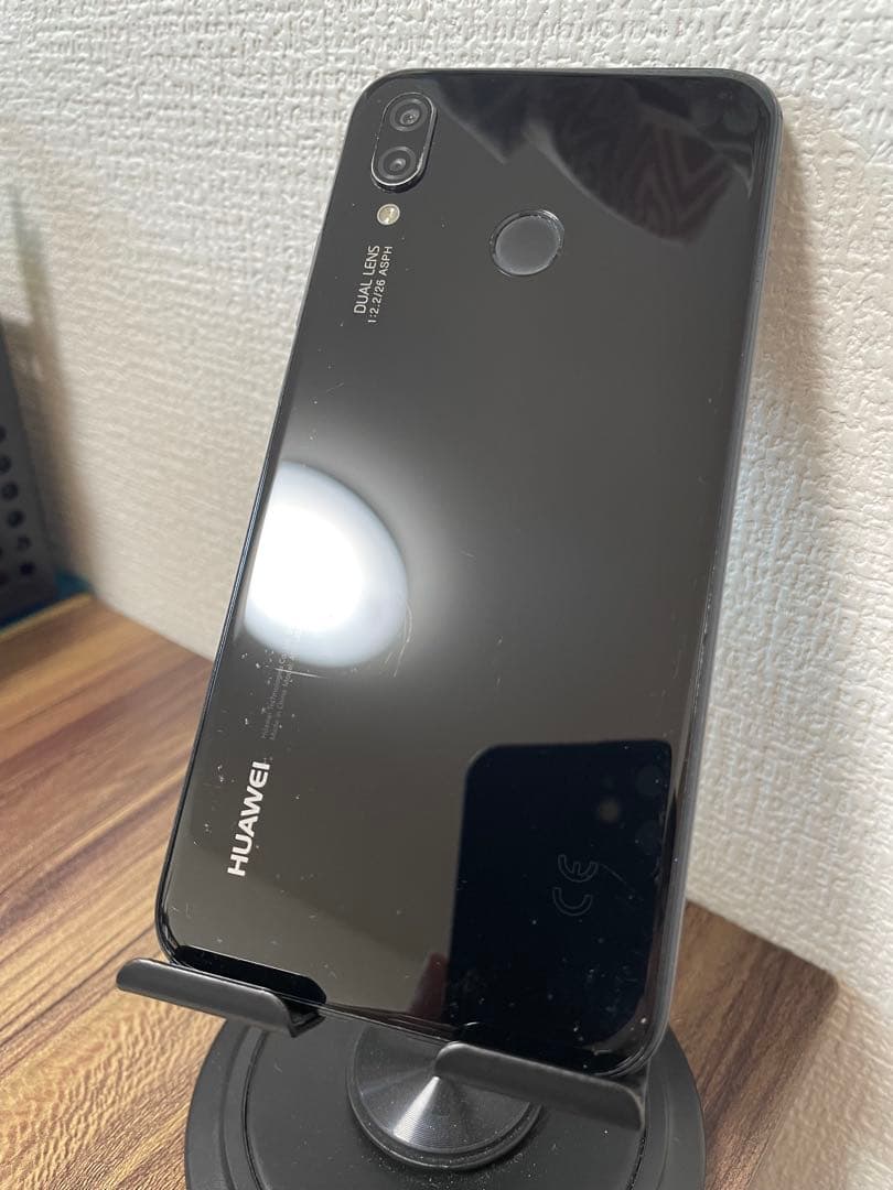 【即日発送】HUAWEI P20 lite ミッドナイトブラック 32GB