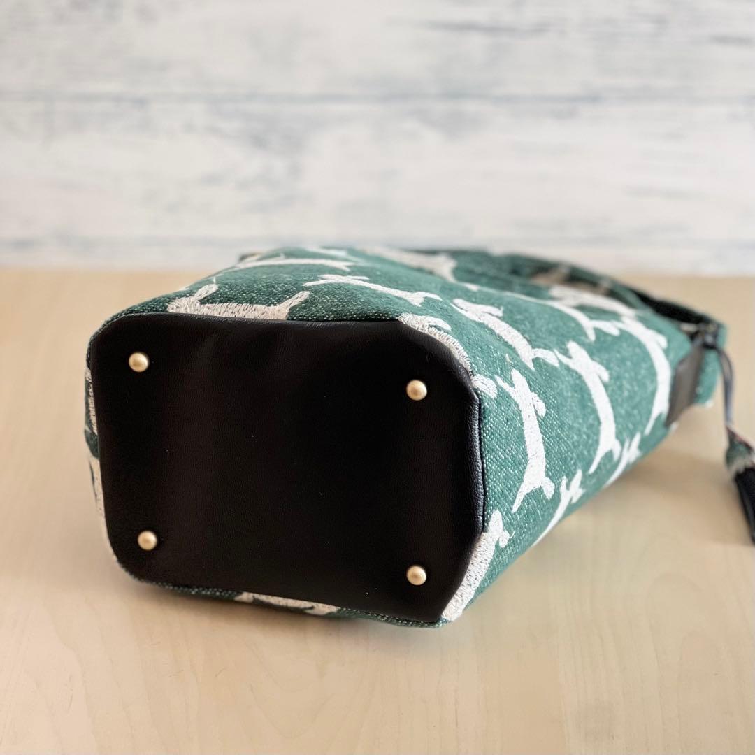 オーダー用　ミナペルホネンと本革のワンハンドルバッグ