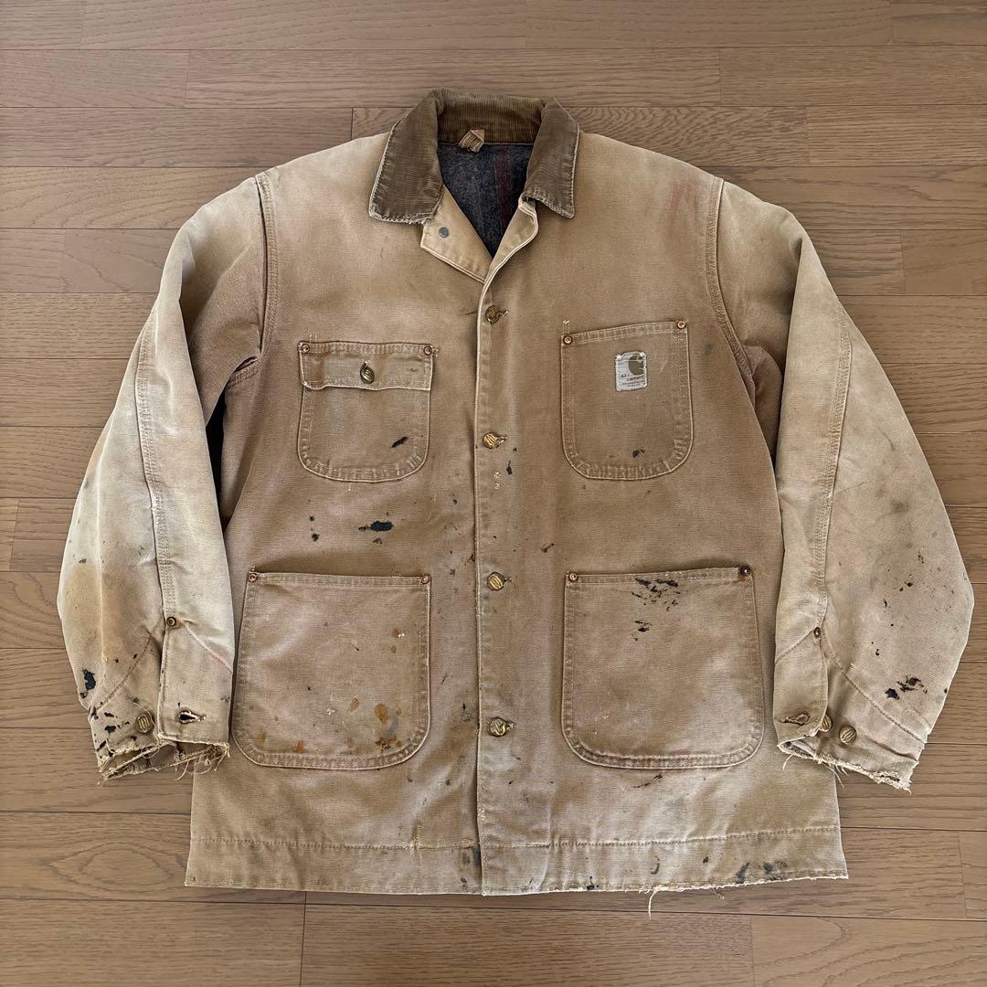 激シブ　60s 〜 カーハート　ミシガン チョアコート ビンテージ　デトロイト