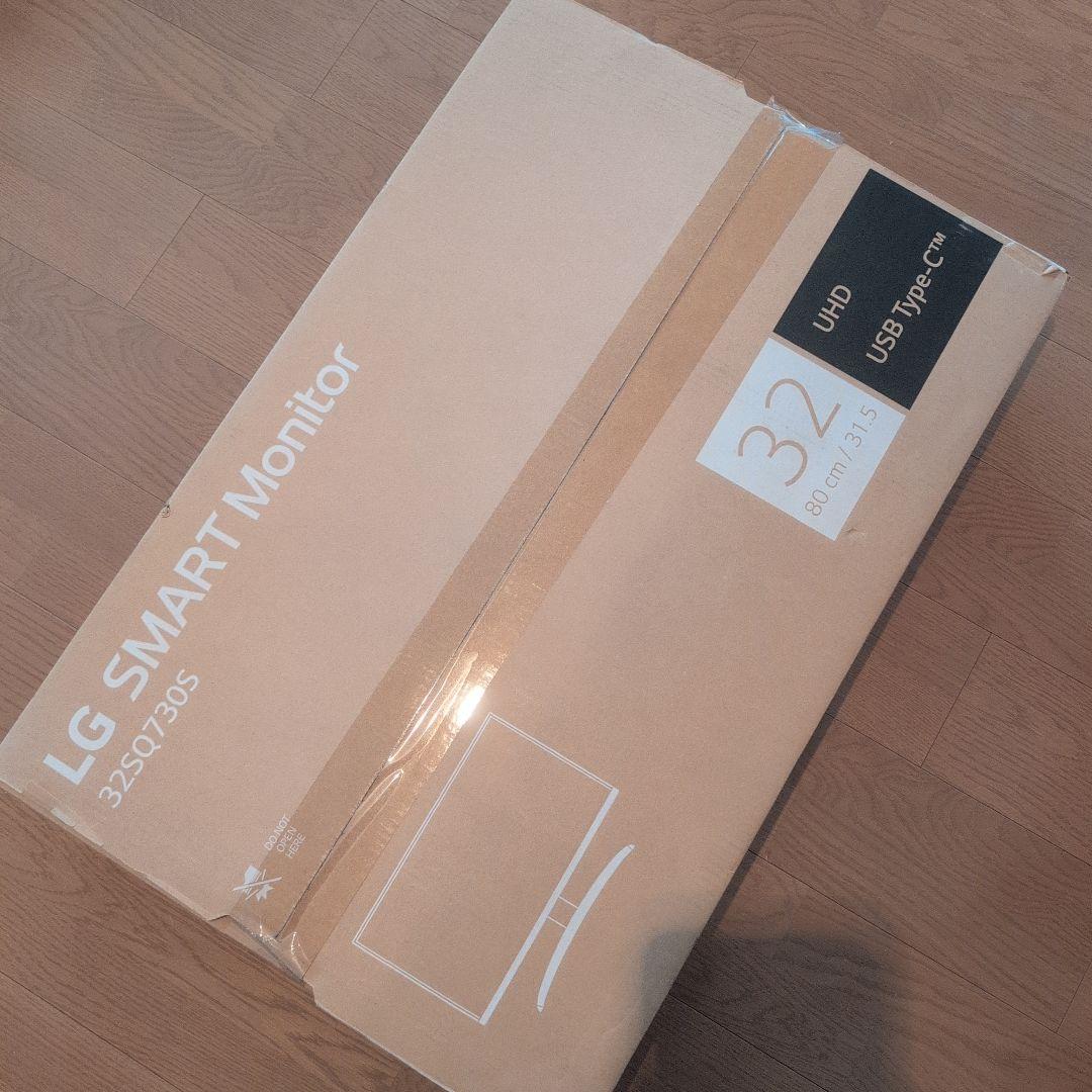 新品未使用！LG 32SQ730S-w スマートモニター 32インチ