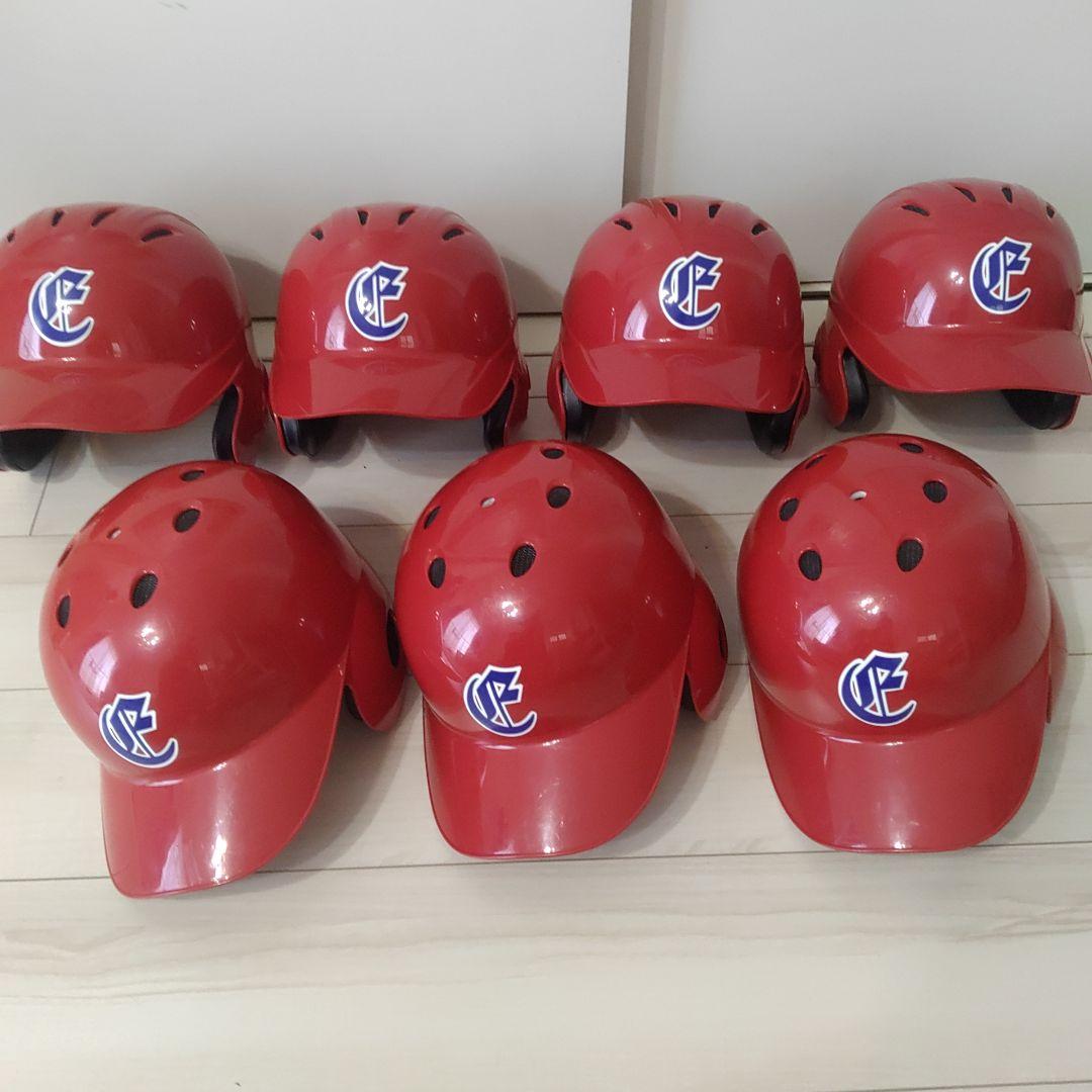 赤 ヘルメット 7個セット