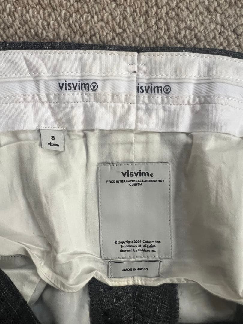 Visvim スラックス　パンツ　size3