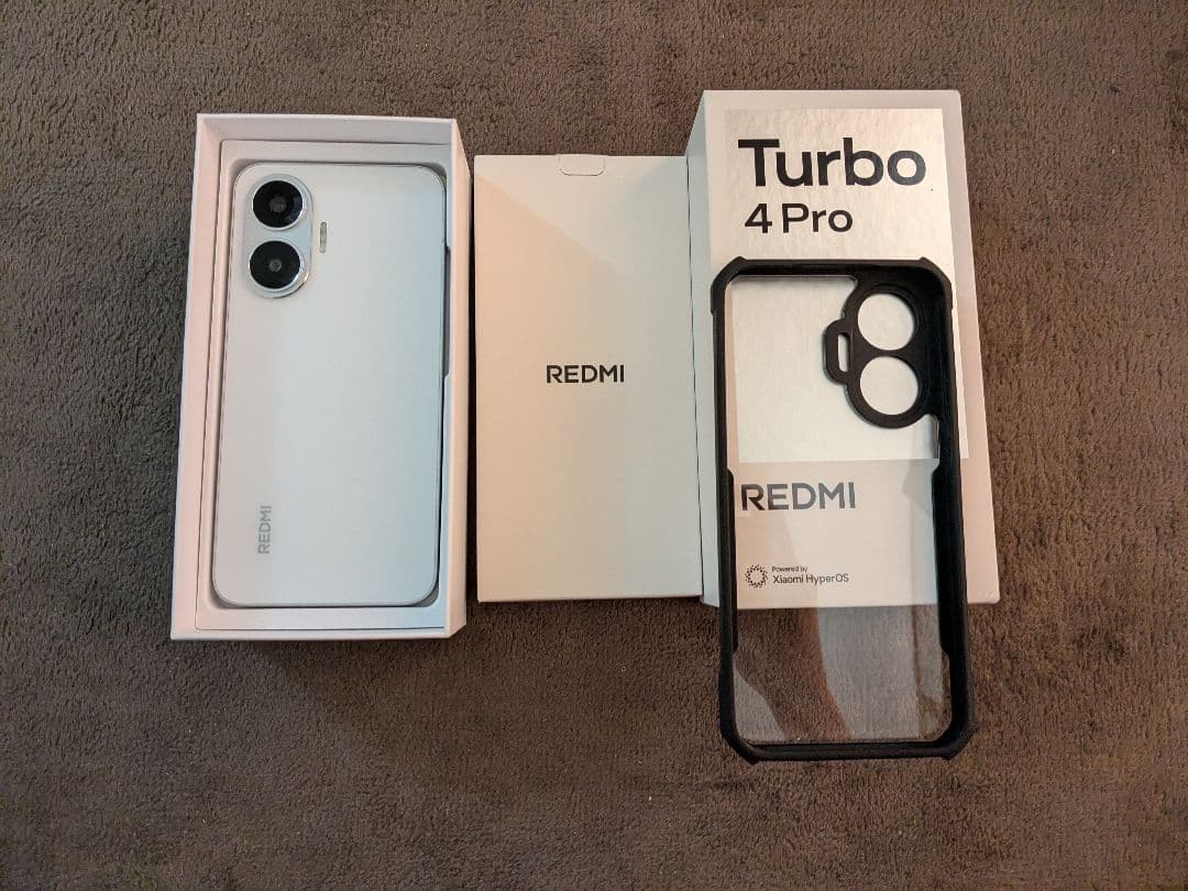 スマートフォン本体 REDMI Turbo 4 Pro 12/256 NEW