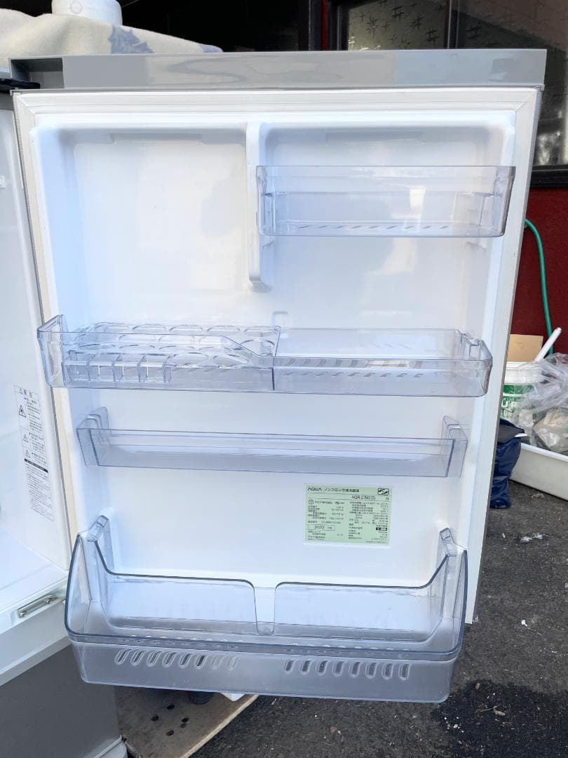 美品AQUA アクア 冷蔵庫 272L AQR-27M2 2022年製 シルバー