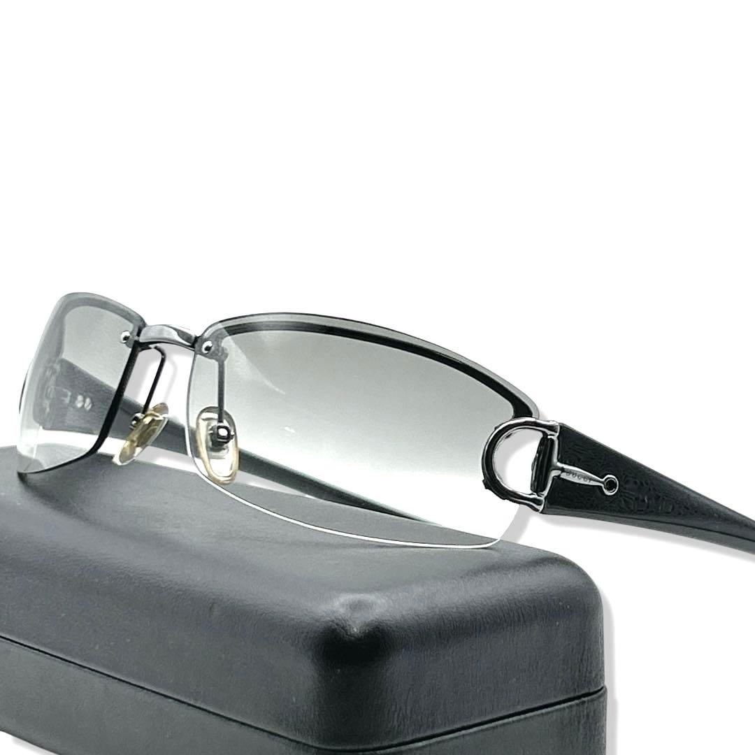 小物 GUCCI archive sunglasses y2k horsebit