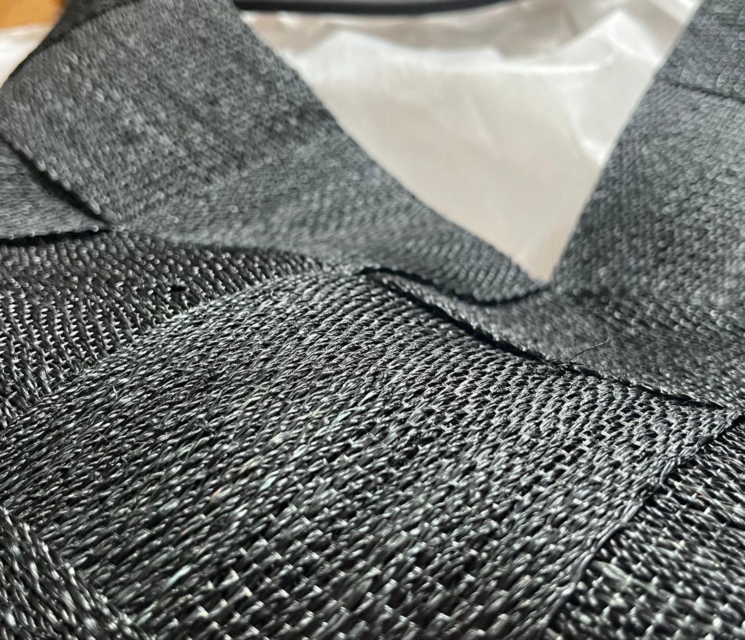 VIOLA d’ORO アバカメッシュバッグ　ブラック