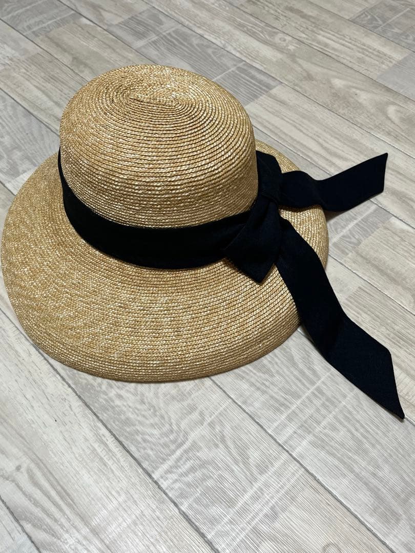 帽子 eimy istoire Long Ribbon Casablanca hat