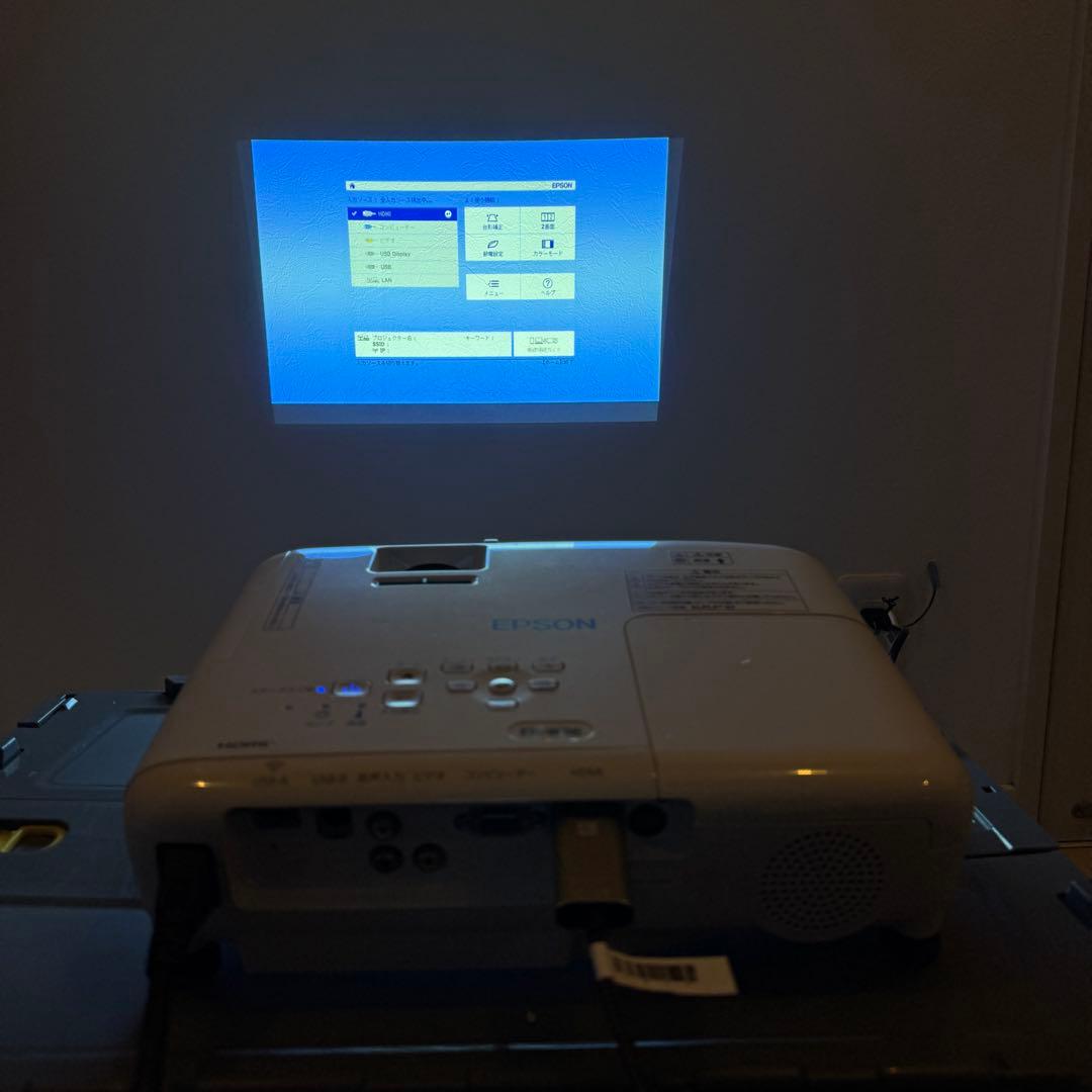EPSON EB-W06 プロジェクター　付属品欠品