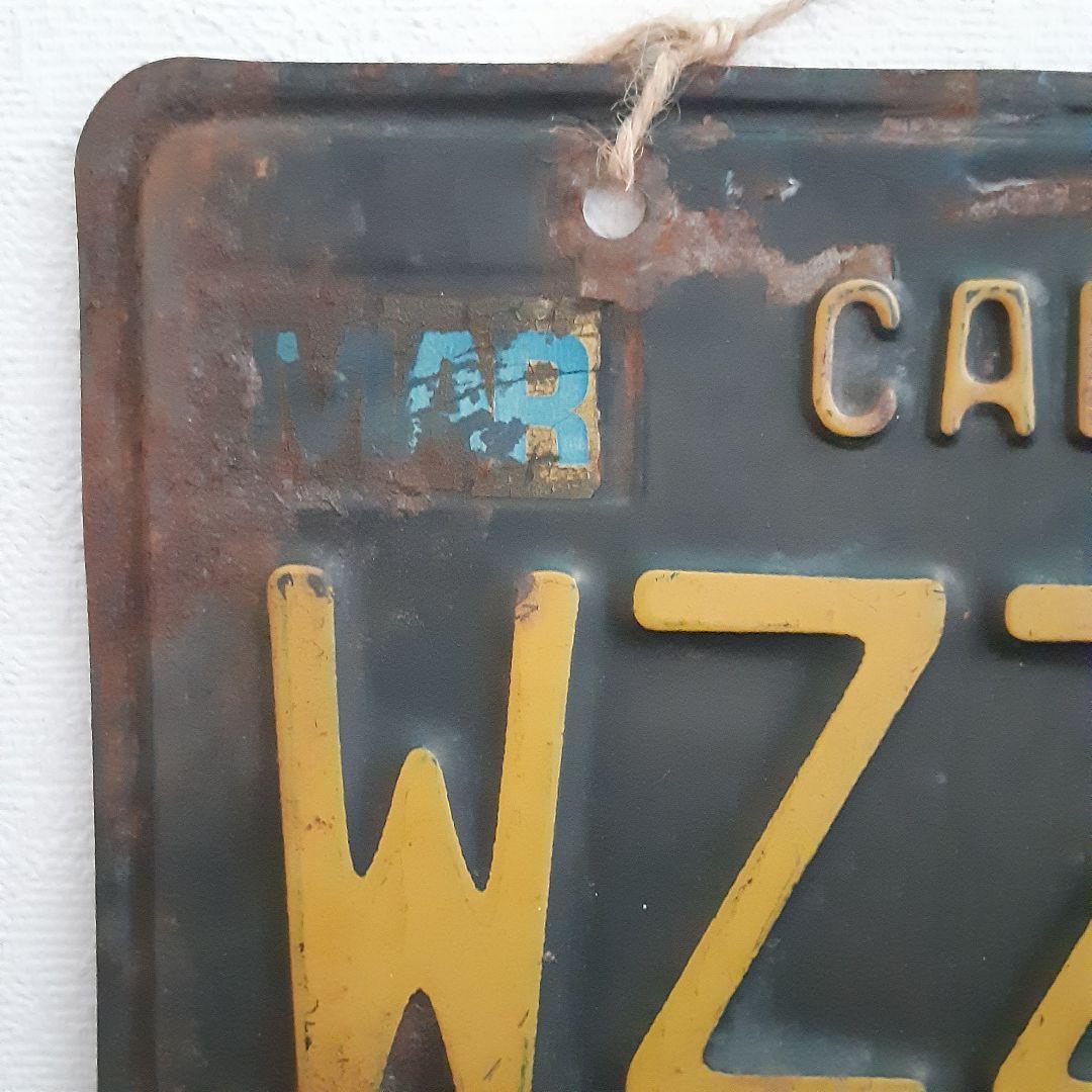 値下げ！ カリフォルニア州 ② 前後セット ナンバープレート ライセンスプレート