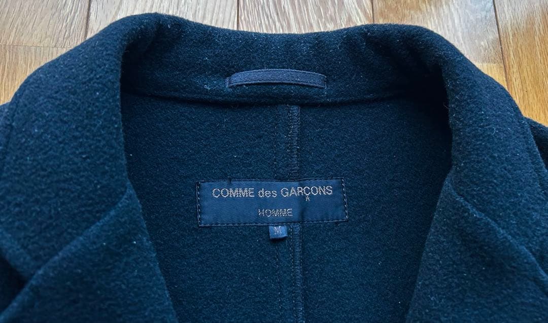 田中オム　ウールメルトンコート　コムデギャルソン　オム