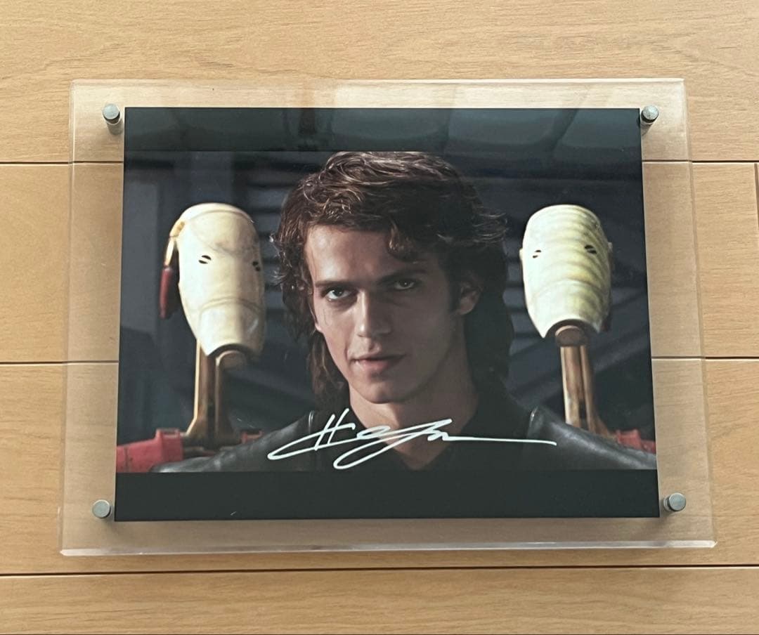 最終値下げ）ヘイデン・クリステンセン　アナキン　直筆サイン　スターウォーズ