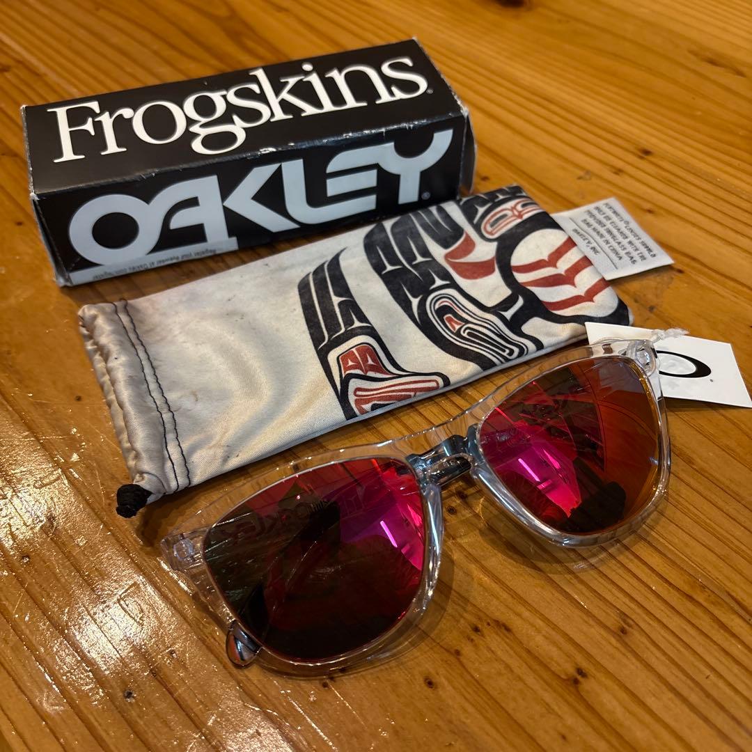 未使用 ❗️Oakley ダニーカス モデル Frogskins フロッグスキン