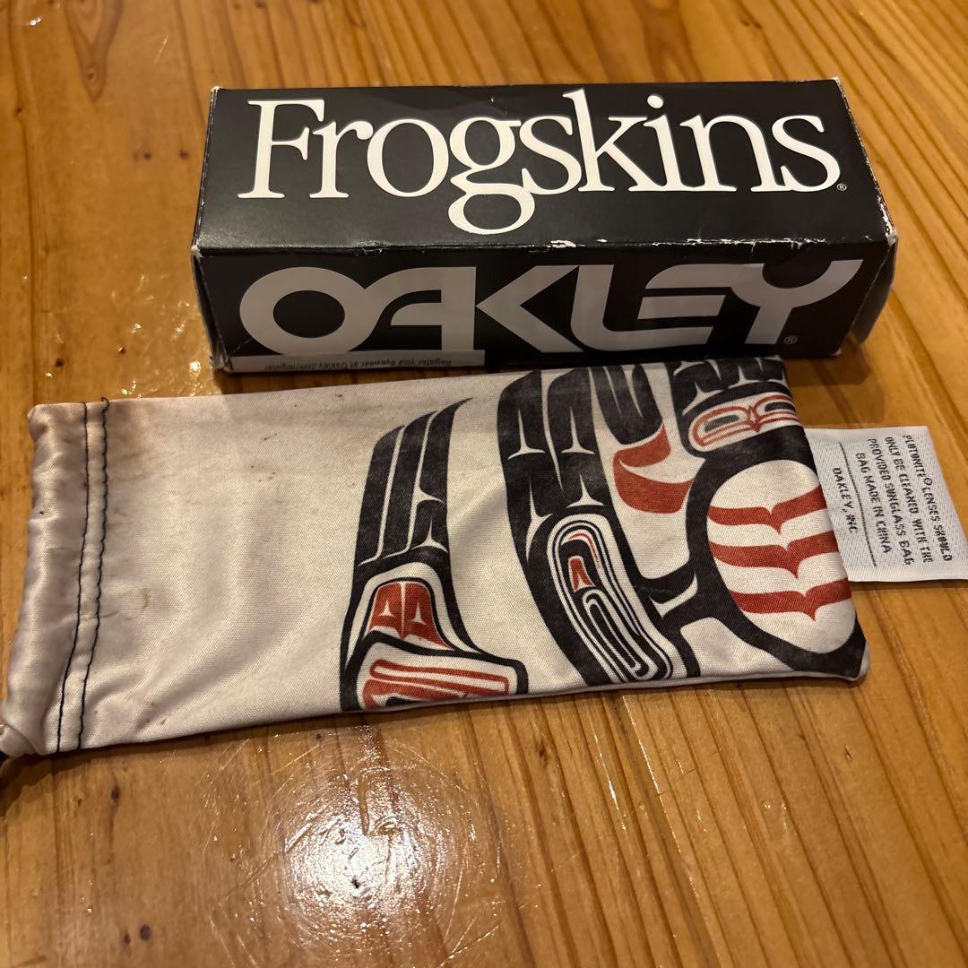 未使用 ❗️Oakley ダニーカス モデル Frogskins フロッグスキン