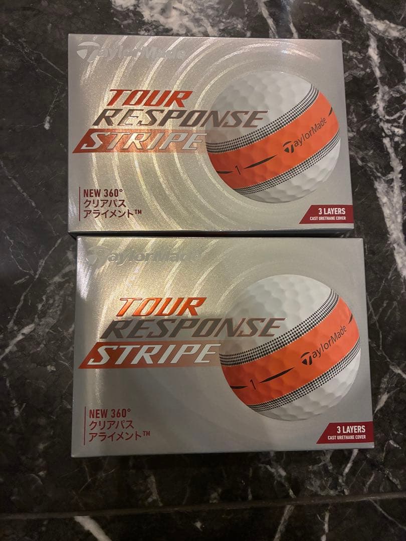 TaylorMade Tour Response Stripe ゴルフボール2箱