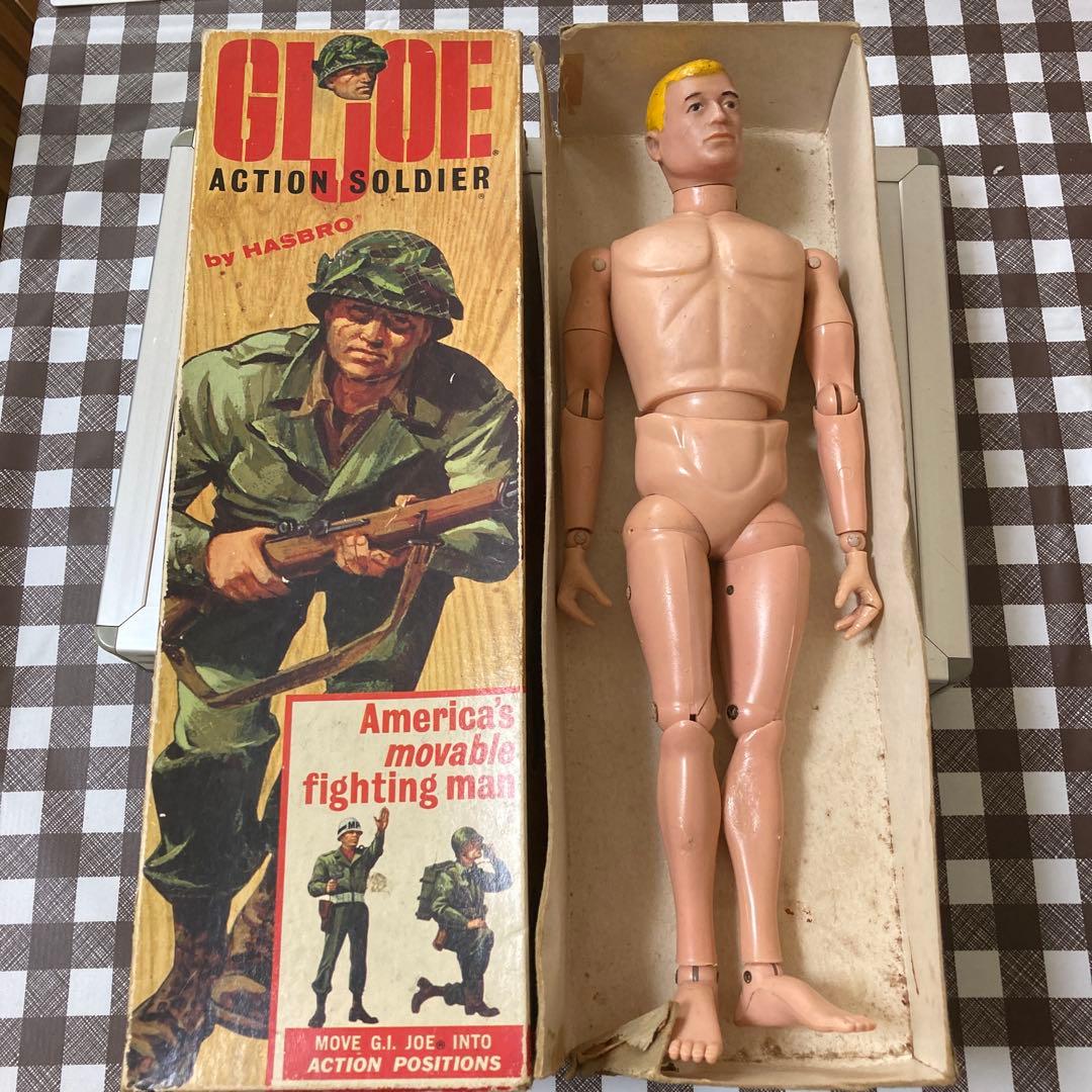1964年モデル 米ハスブロ社製 初代G.I. Joe ヴィンテージ素体　当時物