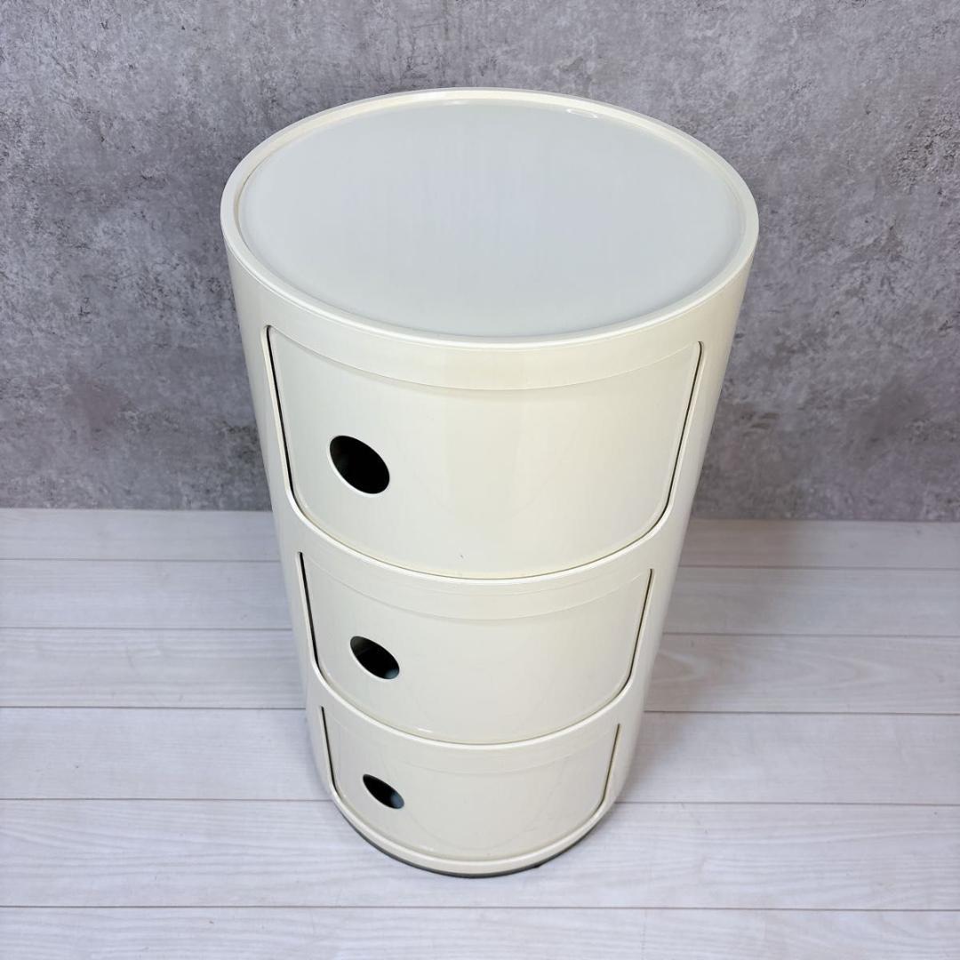 【正規品】 カルテル Kartell コンポニビリ ホワイト 3段