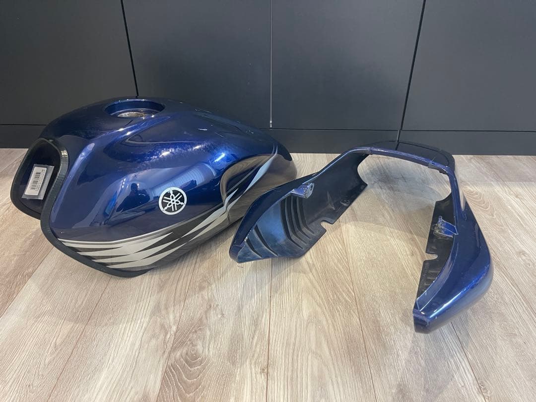 XJR400R純正外装　ガソリンタンク　テールカウル YAMAHA ブルー 青